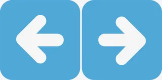 箭头切换免抠图标元素