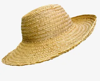 农村草帽免抠