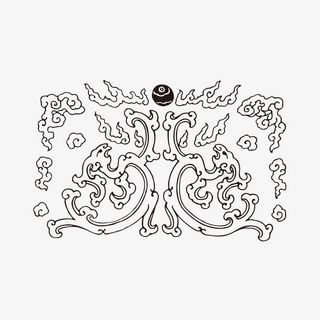 中国传统花纹免抠