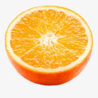 橙色香甜水果切碎的奉节脐橙实物免抠