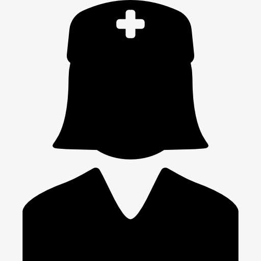戴帽子的女人红十字图标免抠