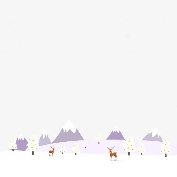 圣诞雪鹿免抠