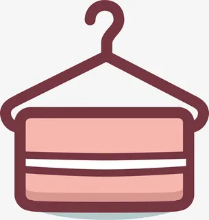 粉色毛巾免抠图标免抠