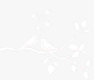 矢量谈恋爱的小鸟免抠