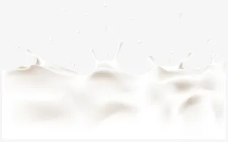 牛奶滴落素材矢量免抠