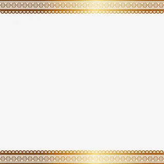 金色闪耀边框免抠