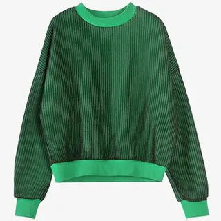 绿色毛衣免抠