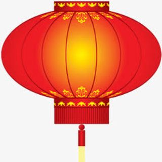 红灯笼中国风灯笼春节免抠