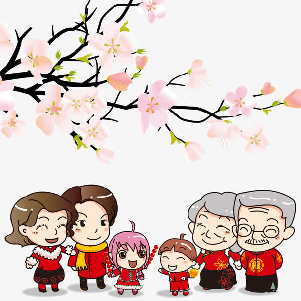 梅花png元素免抠