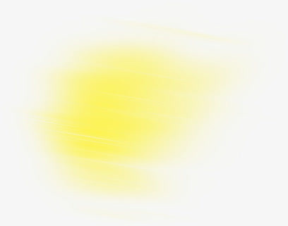 黄色昏黄光效设计免抠