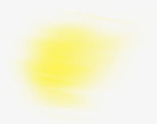黄色昏黄光效设计免抠