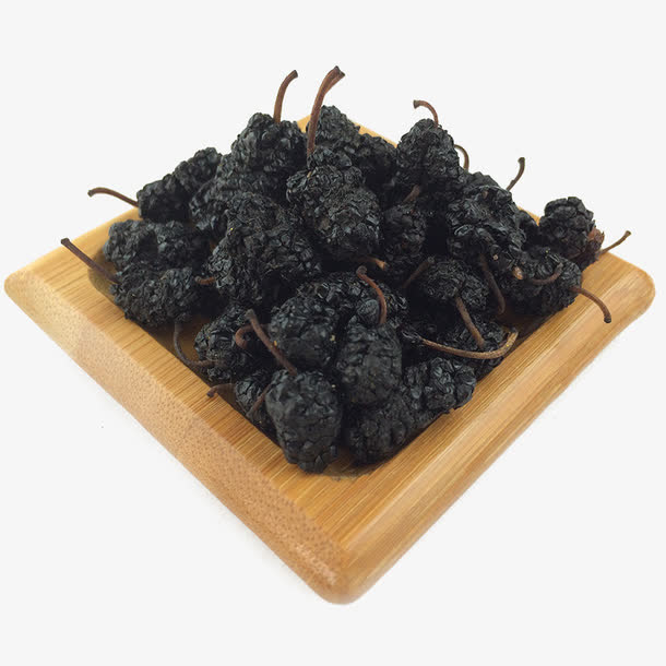 新疆无沙黑桑葚干免抠