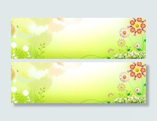 春季淘宝清新背景