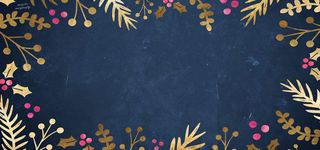 浪漫清新金色树叶装饰背景高清