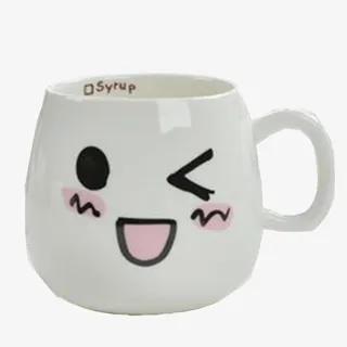 水杯  眨眼睛  抛媚眼免抠