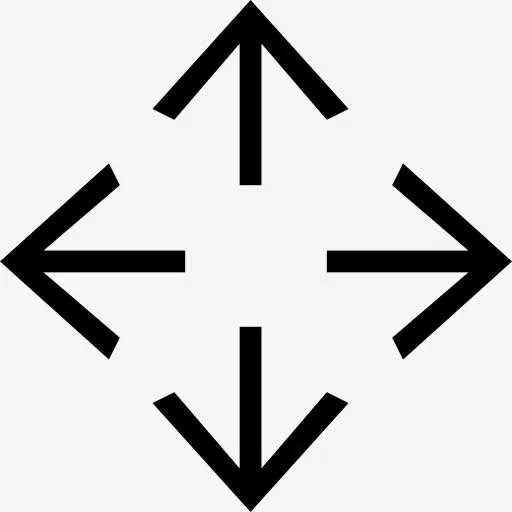 四箭图标免抠
