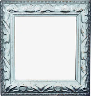 欧式复古相框免抠