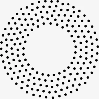 半圆，圆圈，密集，分散点圆圈，密集，免抠