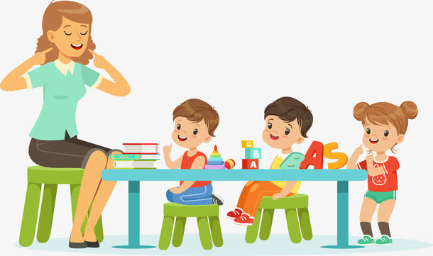 卡通教学课程免抠