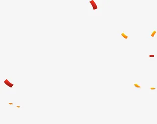 彩带氛围装饰免抠