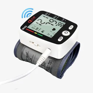 字体大屏幕老人血压计免抠