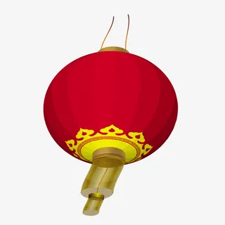 大红灯笼免抠