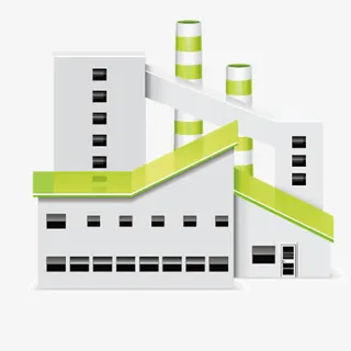 绿色工厂免抠