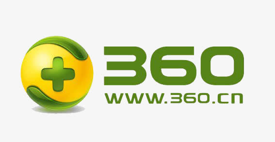 360搜索绿色装饰图案免抠