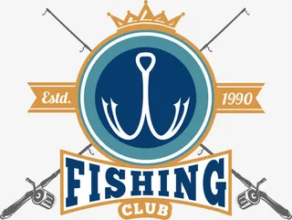 钓鱼俱乐部矢量图免抠