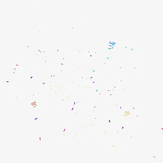 礼花 碎屑 礼物免抠