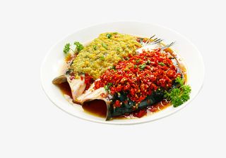 剁椒香辣鱼头免抠