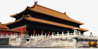 古典建筑群免抠