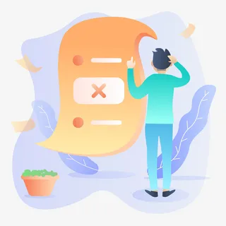 空状态之页面出错账免抠