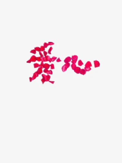 花瓣爱心免抠