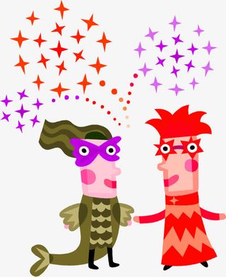 节庆元素矢量免抠