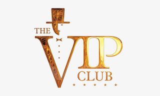 黄金立体VIP艺术字免抠