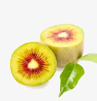 红心猕猴桃红色肉免抠