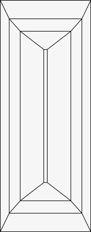 长方形线条钻石图免抠