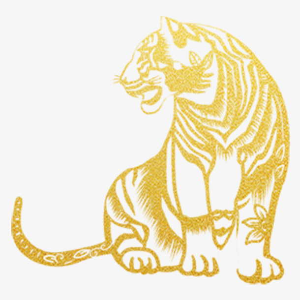 福虎生福2022年免抠节日元旦/春节/元宵元素