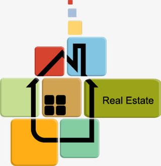 彩绘卡通房屋矢量素材,免抠