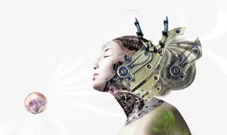 科技机器女人免抠