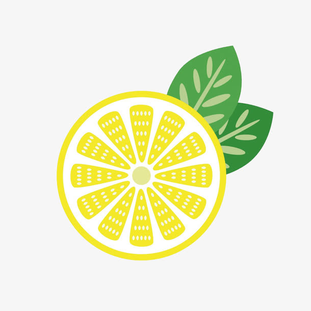 手绘柠檬免抠