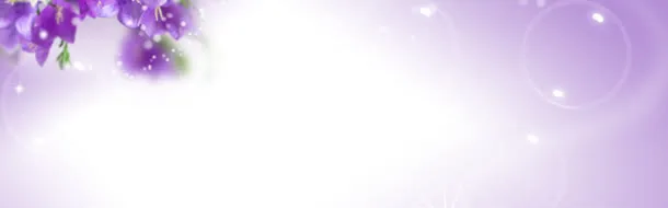 紫色梦幻淘宝海报背景