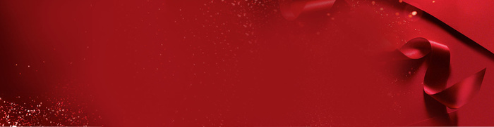 红色碎钻丝带背景banner高清