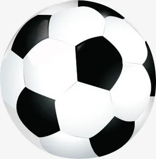 手绘足球摄影白底图免抠