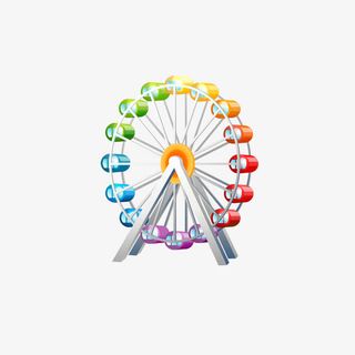 摩天轮装饰免抠