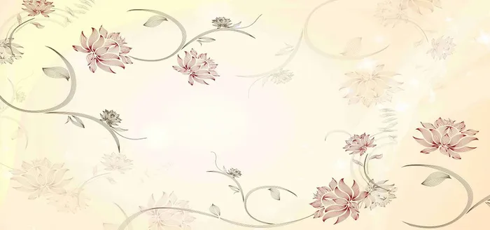 简约花卉背景图高清