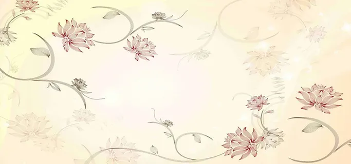 简约花卉背景图高清