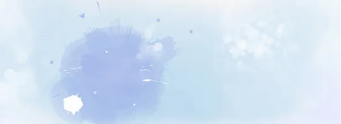 淡色小清新水彩背景banner装饰高清