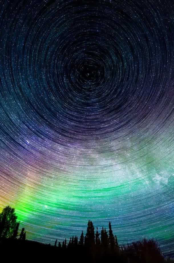 唯美星空夜空星辰免抠